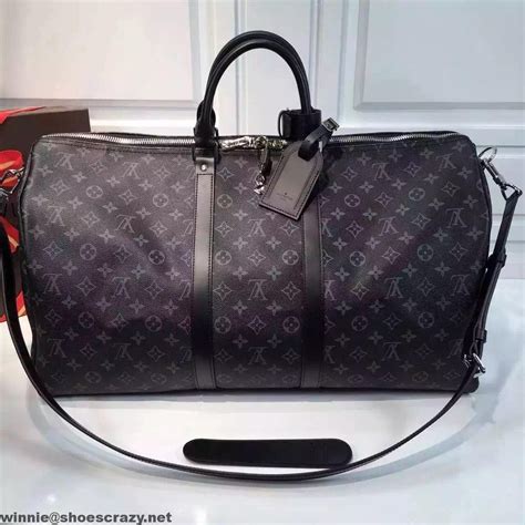 louis vuitton duffle bag replica black|knockoff louis vuitton duffle bags.